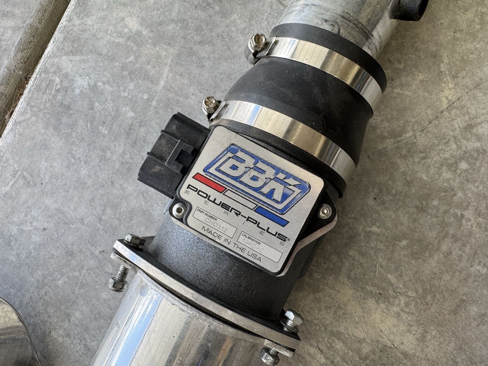 BBK 86mm MAF 96-98 Mustang GT 4.6 19lb Injectors Cold Air