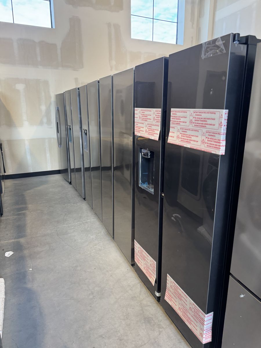 New Samsung Side By Side Refrigerators