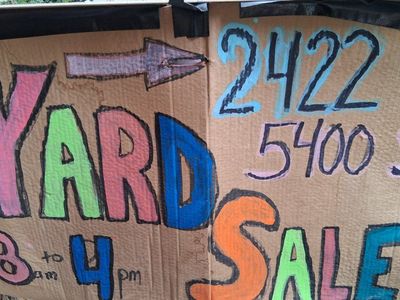 YARD SALE 2422 W 5400 S Roy
