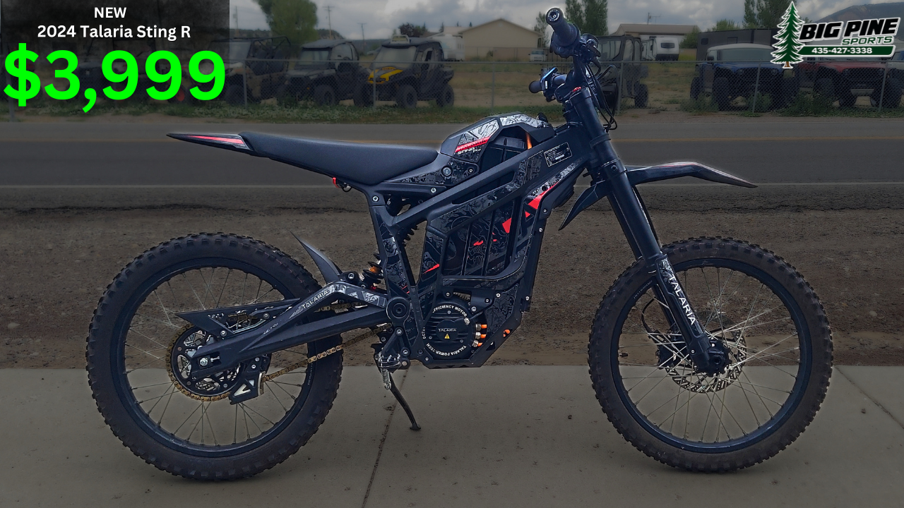 2024 Talaria Sting R | 485 Miles | Stock Electric Trail Bike | Off-Road Ready