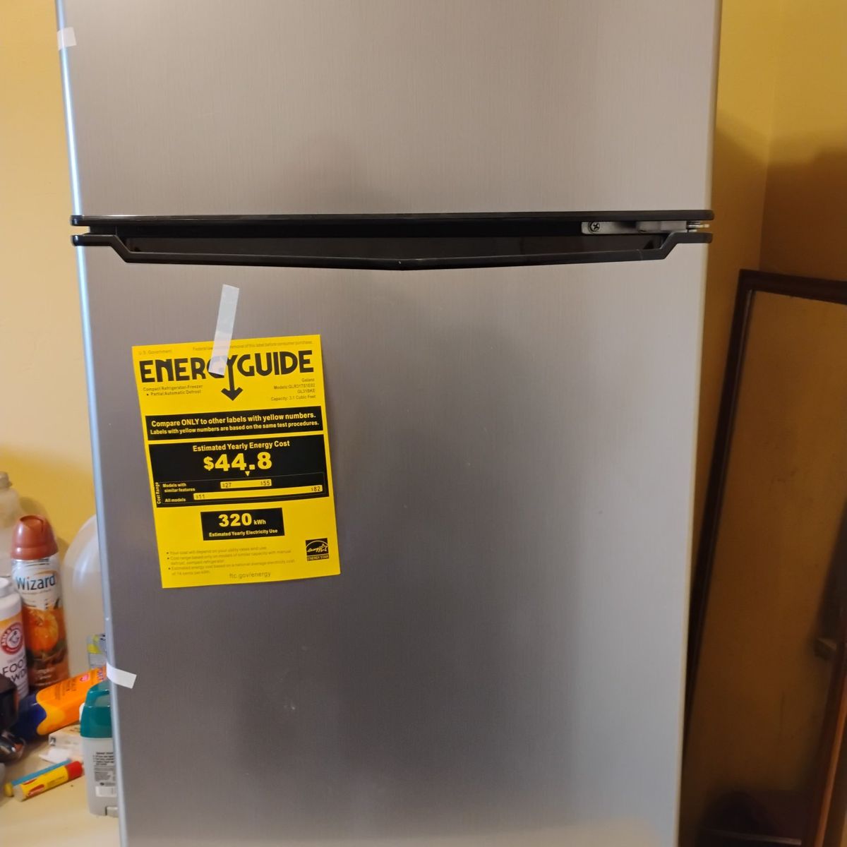 small Walmart refrigerator