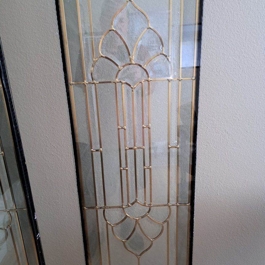 Gold Leaded Clear Beveled Exterior Sdelites