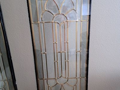 Gold Leaded Clear Beveled Exterior Sdelites