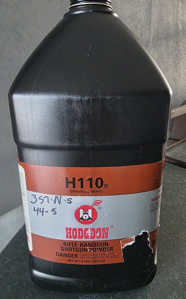 Hodgdon H110 Spherical Rifle Handgun Shotgun Powder - 8 LBS (3.63 KGS)