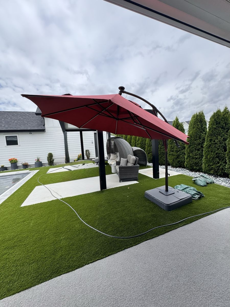 11’  cantilever umbrellas