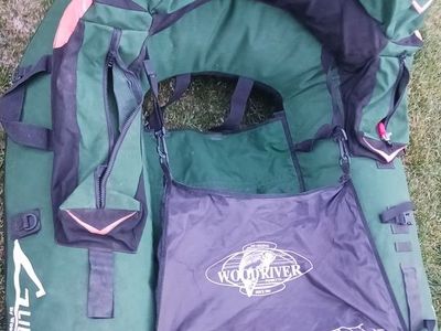 Wood River Gliderider Ultralight Float Tube Nice!