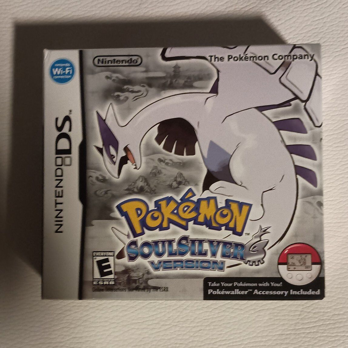 NEAR-MINT Big Box Pokémon SoulSilver CIB w/ Workin