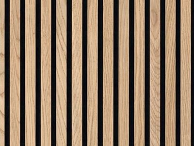 MSI Acoustic Wood Slat Natural 9.5 x 94.5 4 Pieces: Wall Panel
