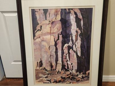 "Cliffs at Capital Reef" Original