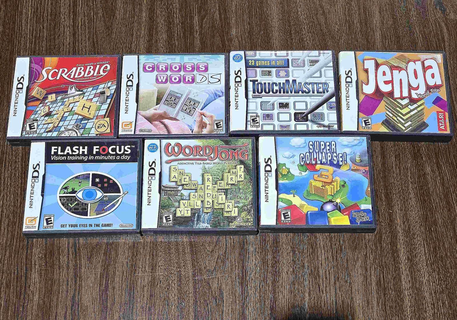 Nintendo DS Games 7 titles one price