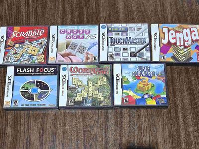 Nintendo DS Games 7 titles one price