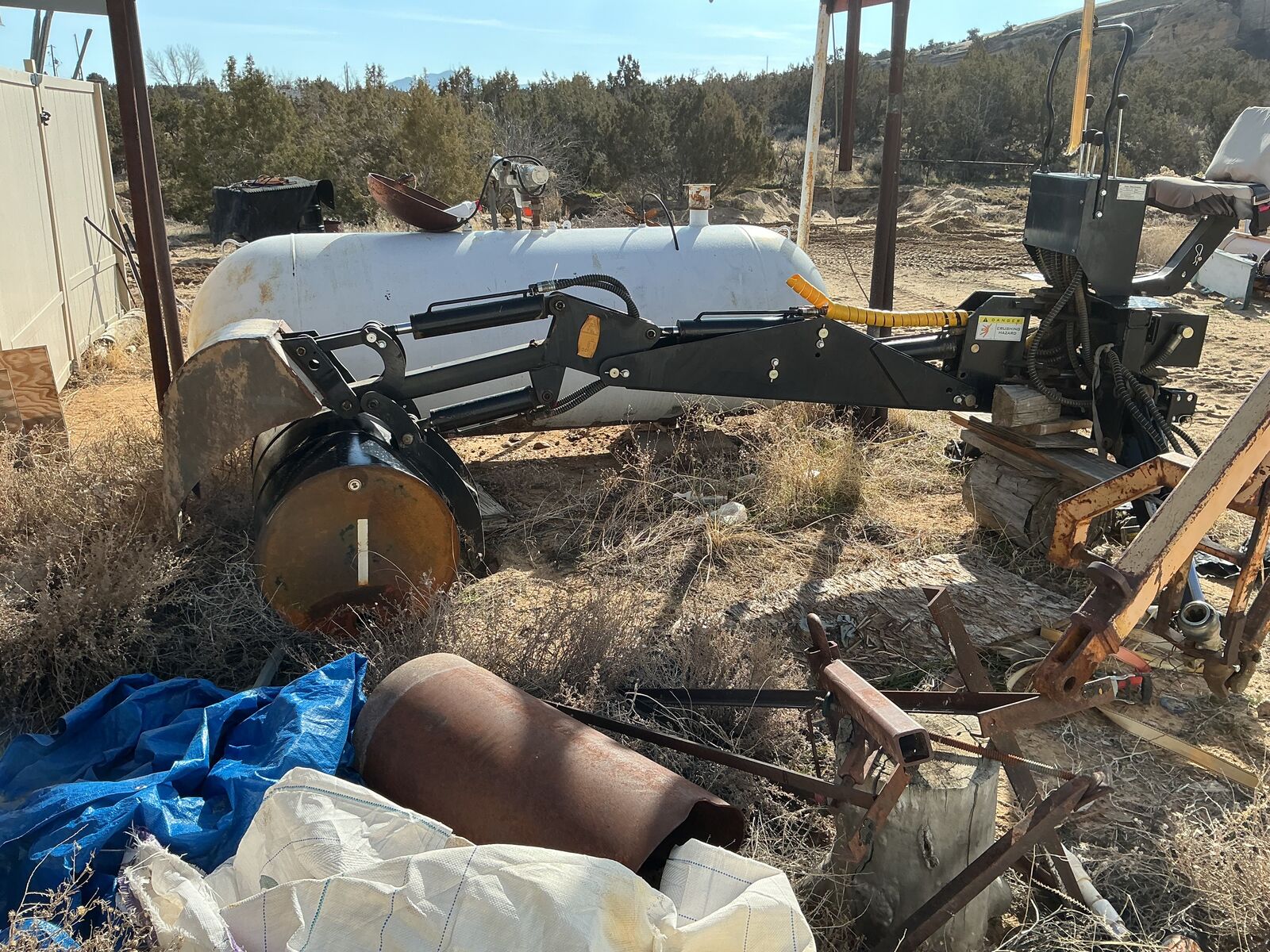 backhoe for three point hitch