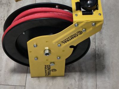 Air hose retractable reel/hose