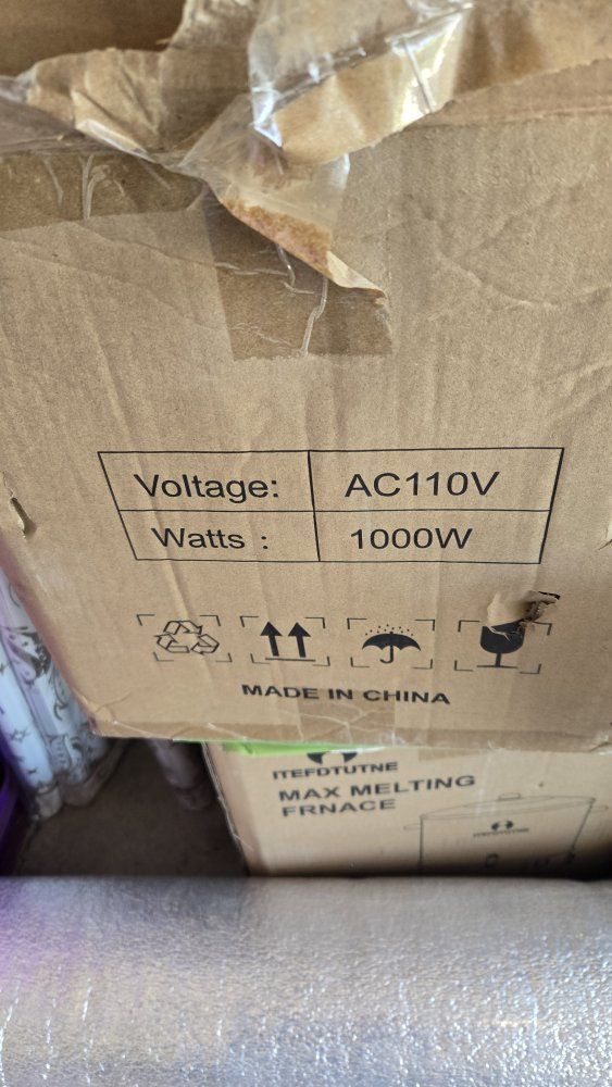 ITEFDTUTNE Max Melting Furnace for Wax/candles AC110V 1000W