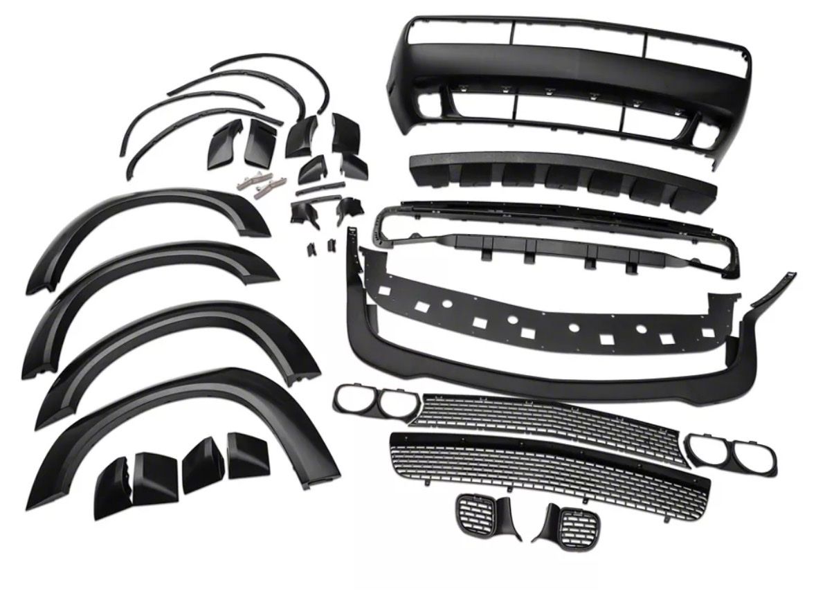 08-23 Demon Body Kit -Grilles, & Fender Flares Kit for Dodge Challenger
