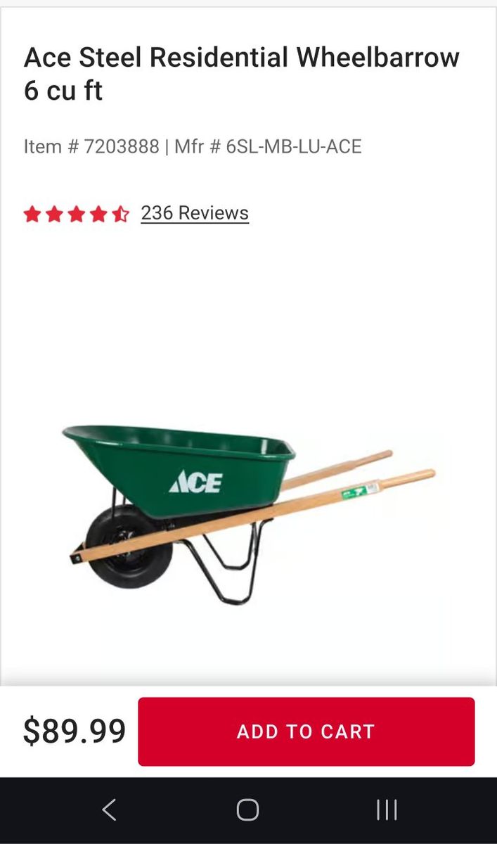 Ace Wheelbarrow