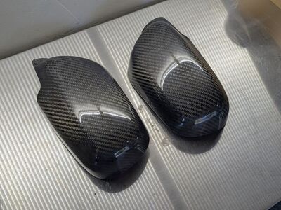 02-03 Subaru Impreza Carbon Fiber Side Mirror Covers
