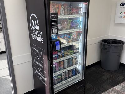 2 Vending Machines. HAHA Vending and XY Vending.