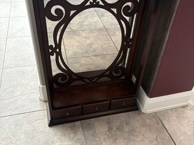 Bombay Co Wooden Vanity Mirror Table Top