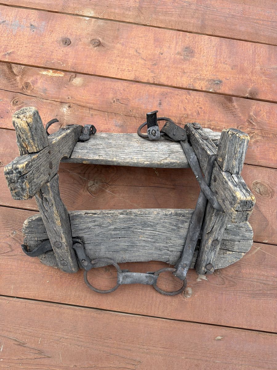 Antique pack saddle