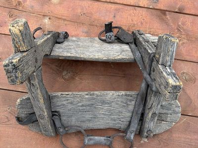 Antique pack saddle