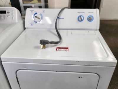 Amana Automatic Dry Electric Dryer - White, Used, Fully Functional