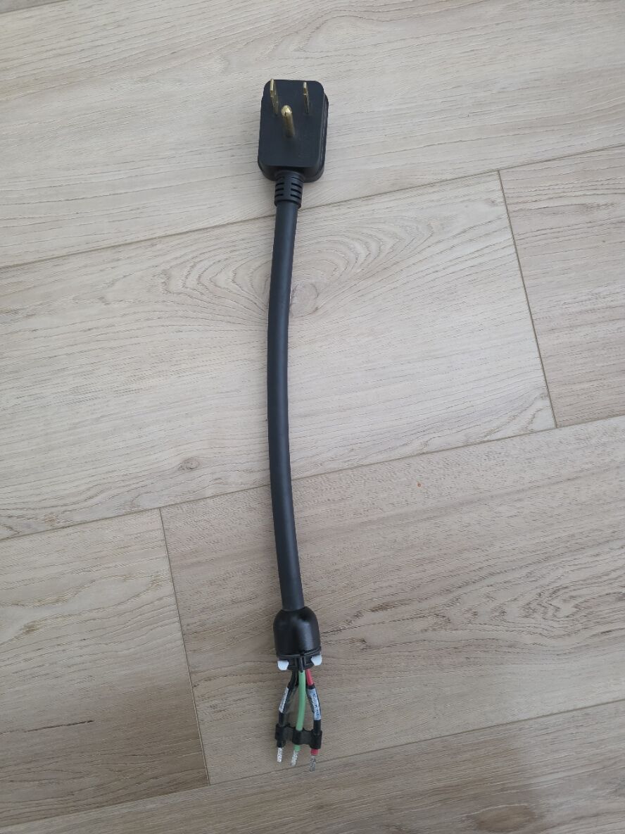 NEMA 6-50P - 50-amp Plug