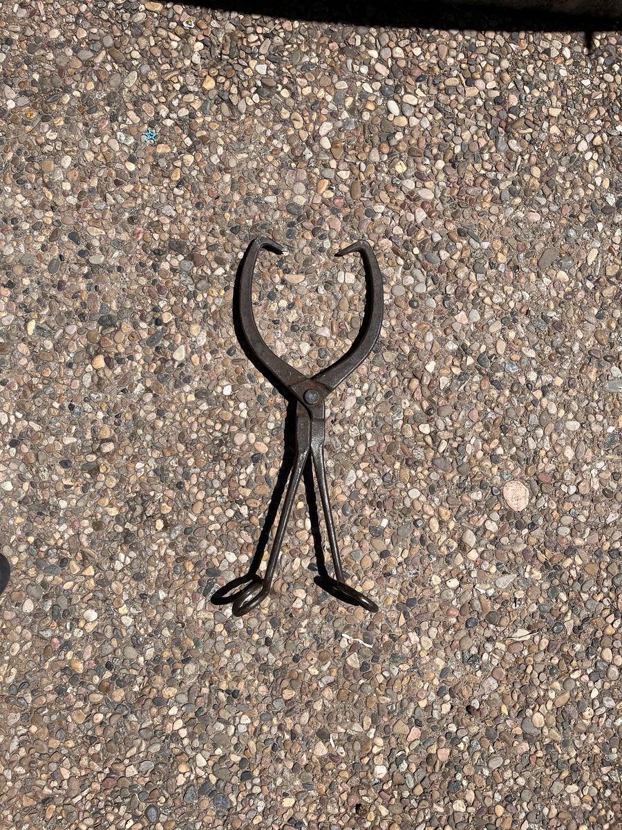 Antique Ice Tongs