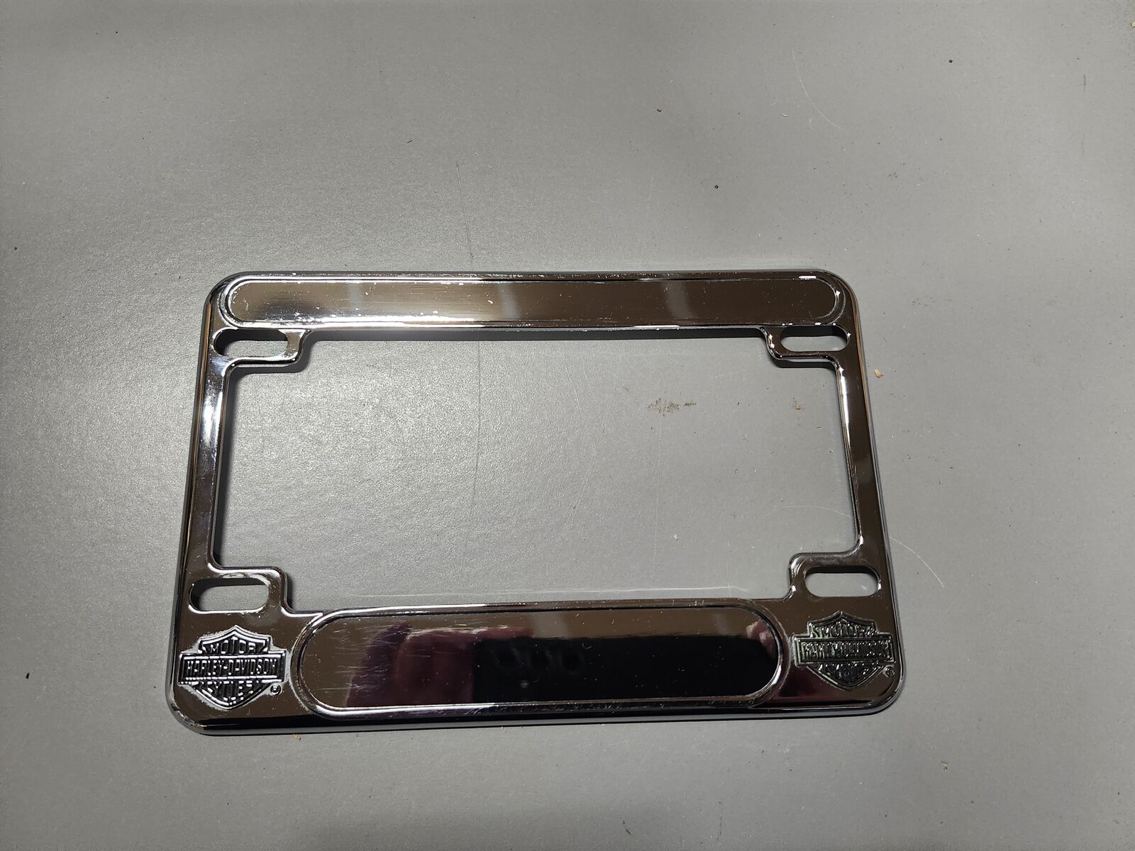 Genuine Harley-Davidson License Plate Frame