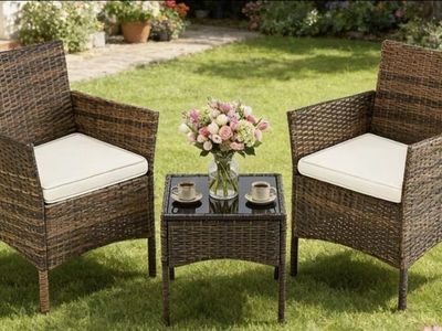 Outdoor PATIO FURNITURE SET 3 PCS