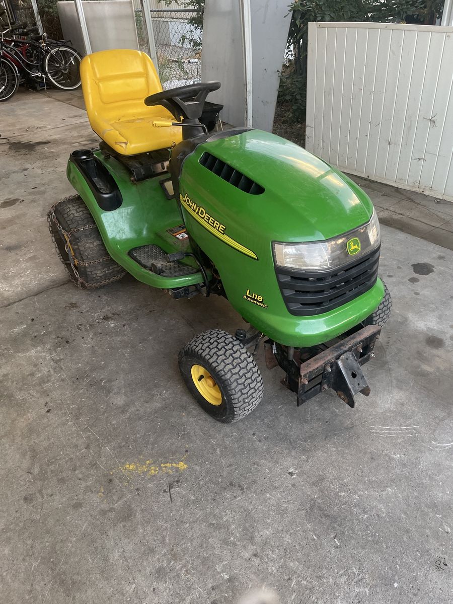 John deer riding lawn mower.  Non running