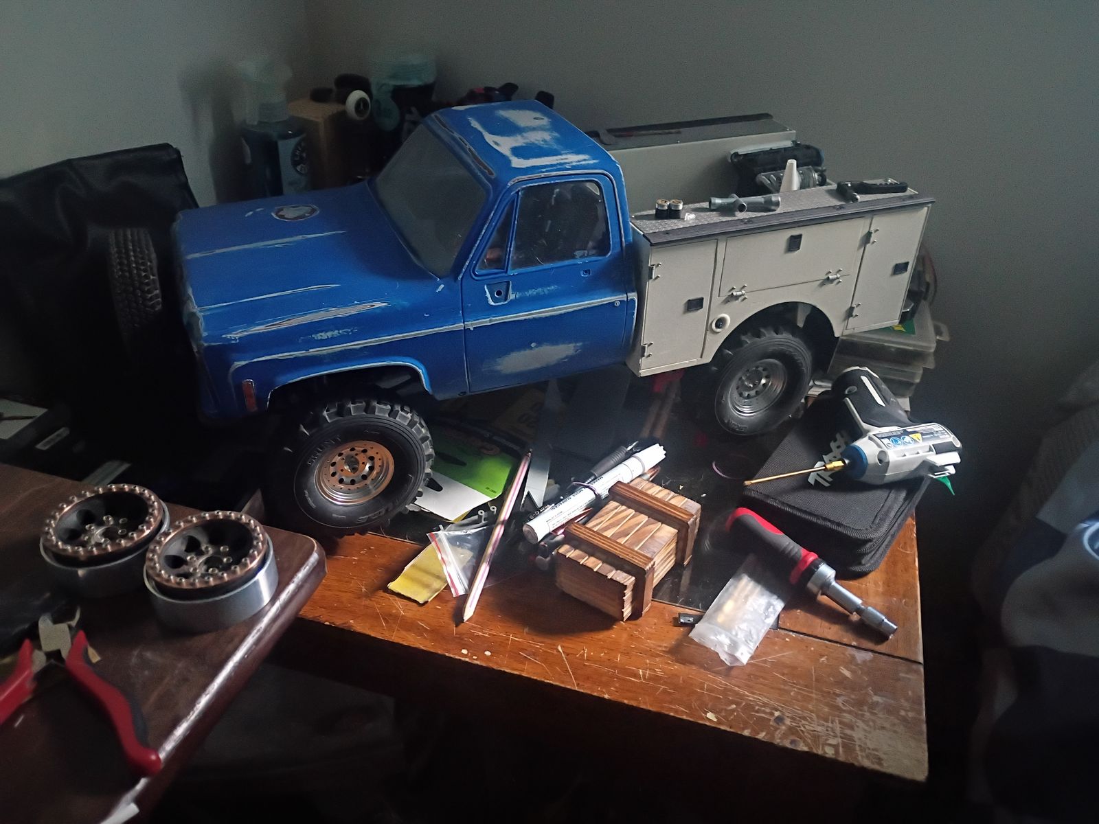 Rc4wd with utility bed