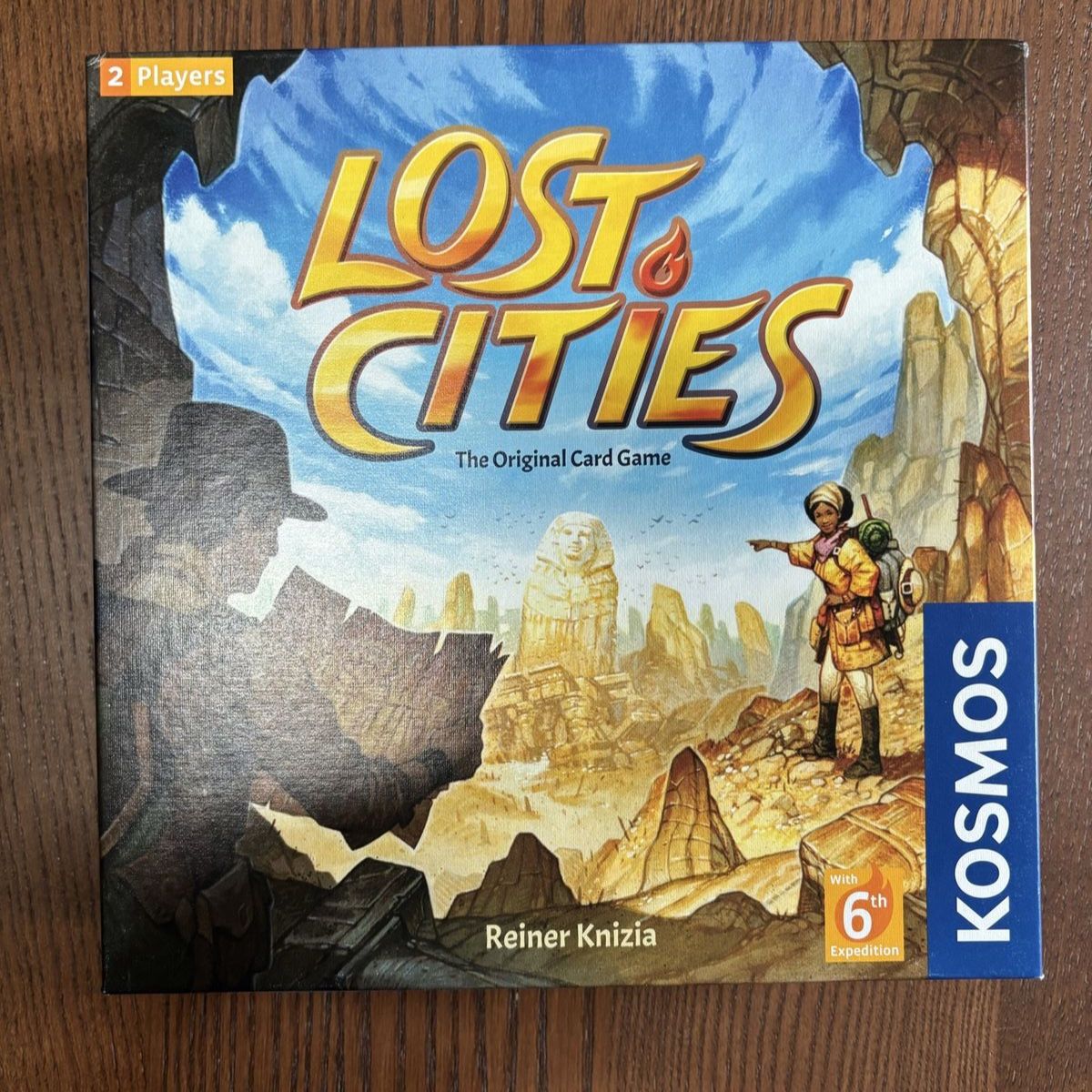 Lost Cities- 2 player Board Game