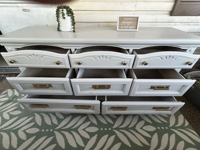 8 drawer solid wood dresser