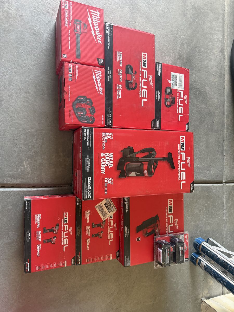 Milwaukee Tools.