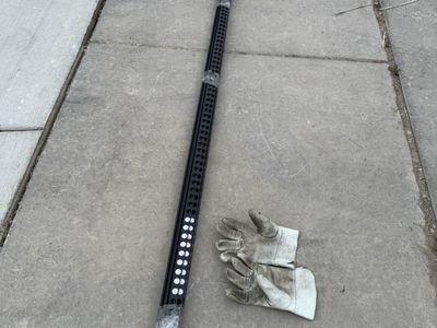 Bullnose PVC Tile Edging 3/8 X 98.5