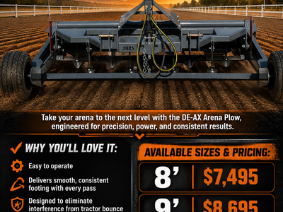 DE-AX Arena Ground Working Implement