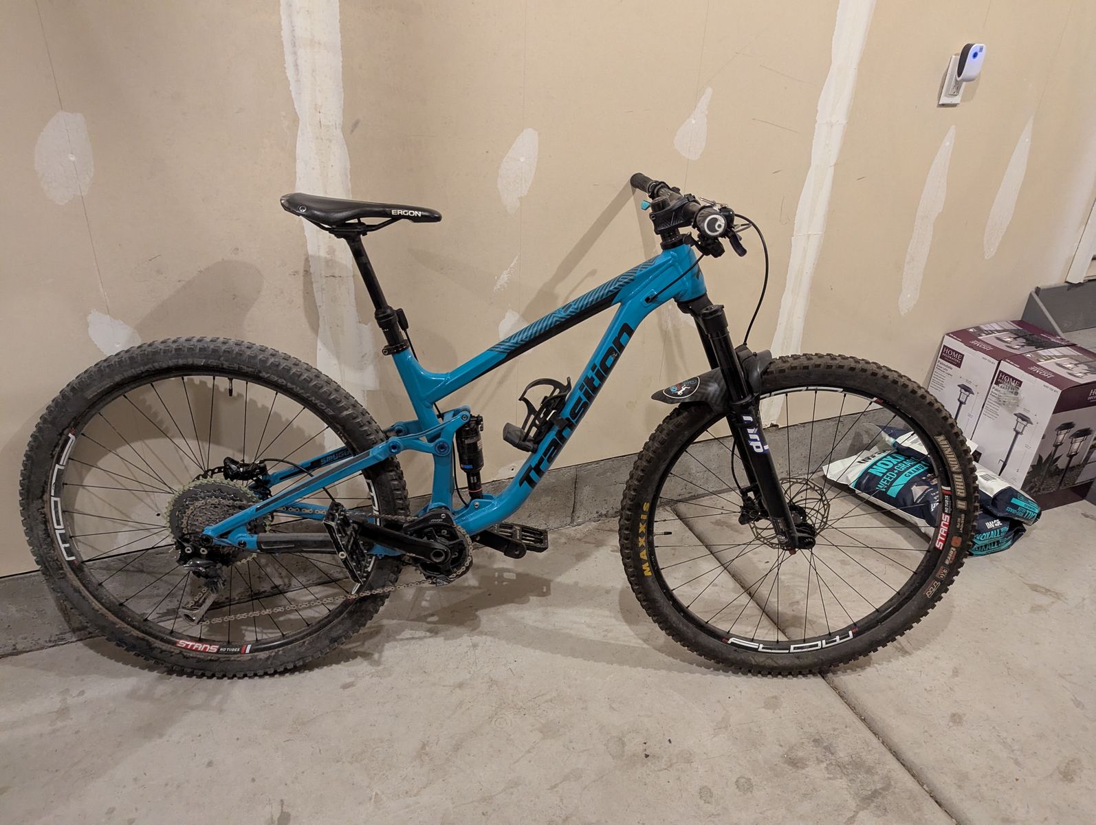 Transition Full-Suspension 29er Mountain Bike - Built by 'Crashing Dad' (MRP, Stan's Flow, XT/SLX)