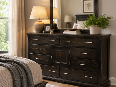 Huge Bedroom Dresser | Tons of Storage | Real Wood