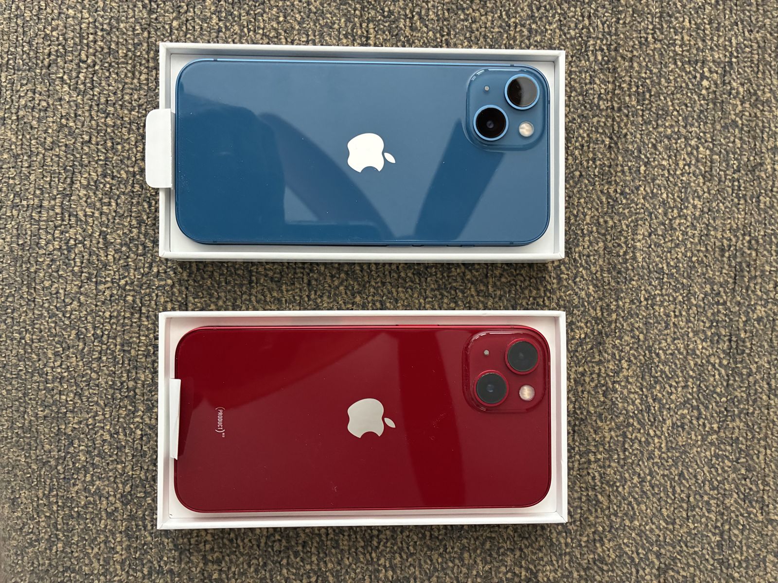Apple iPhone 13 128GB - Blue and Red Options (Price per unit)