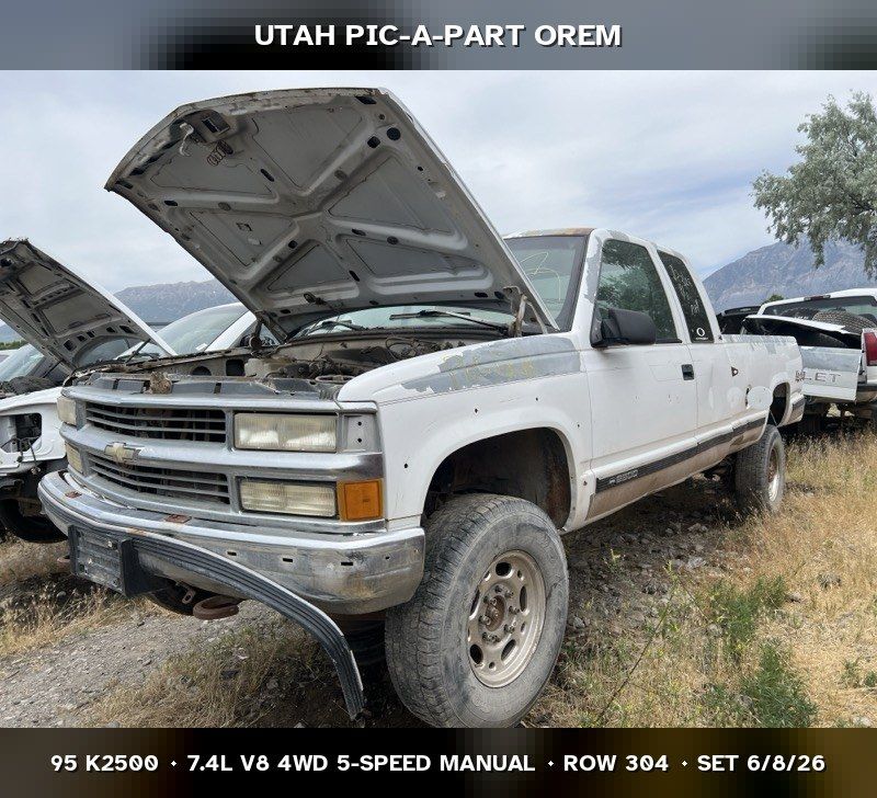 1995 Chevrolet K2500 Parts - UTPAP Orem