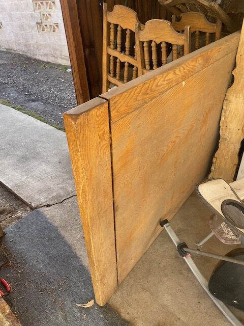 Antique Dining Set for Restoration