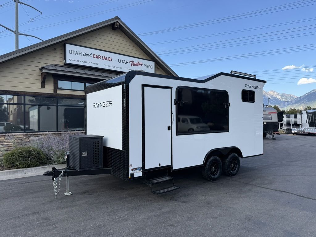 8x18 / 8.5x18 Toy Hauler Travel Trailer w/ Pop Out Tents RAYNGER 2026