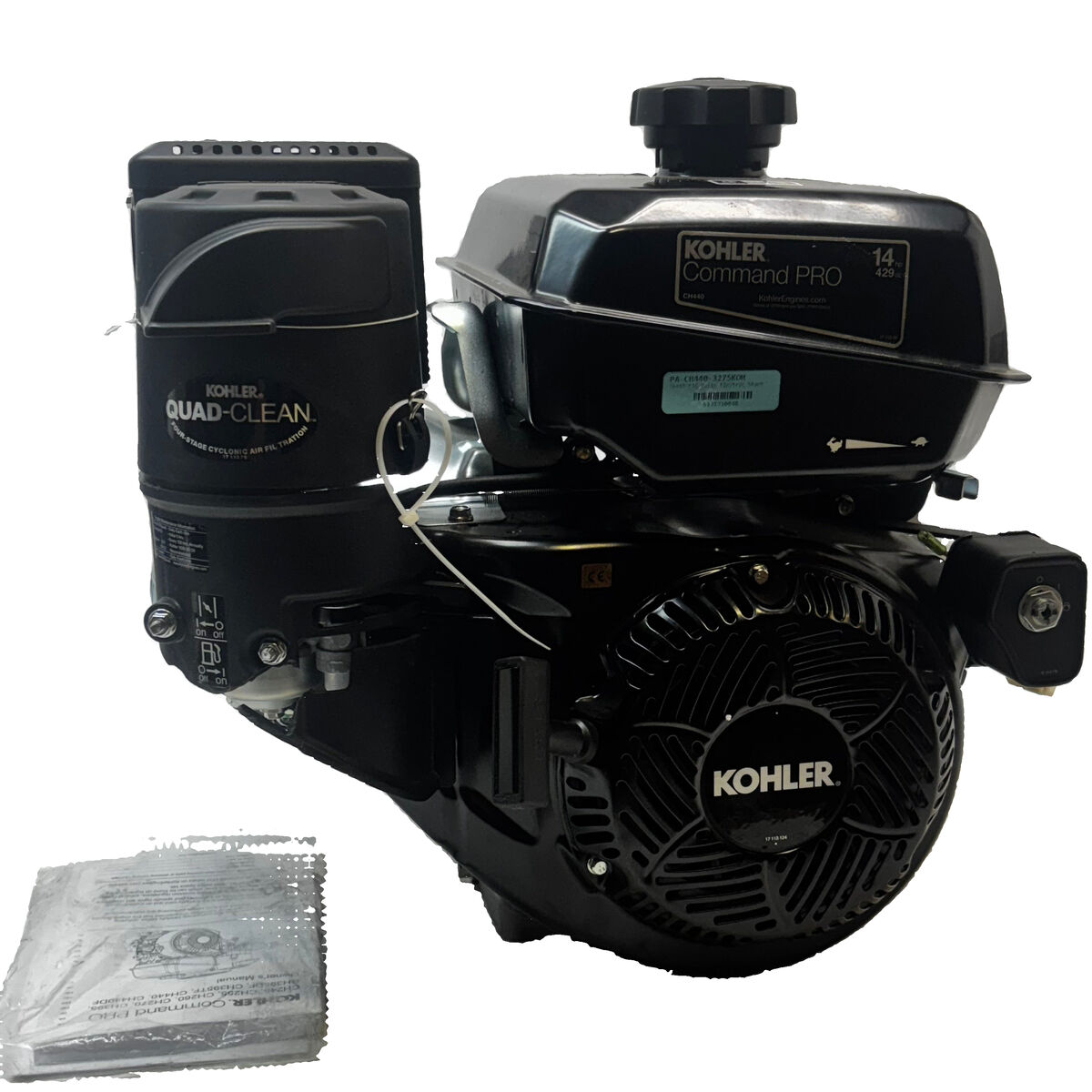 KOHLER CH440-3275 HORIZONTAL COMMAND PRO ENGINE, REPLACES CH440-3031