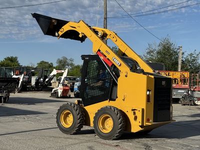Cat Wheeled Skid for Rent. 246D3 Bobcat Skid Steer