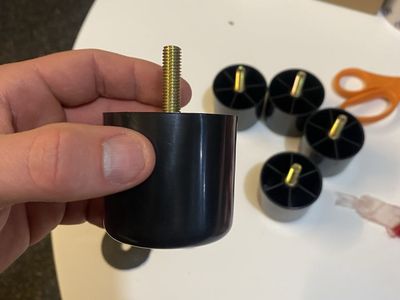 2” furniture replacement legs