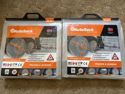 AutoSock Snow Socks Traction Device For 24.5" Wheels