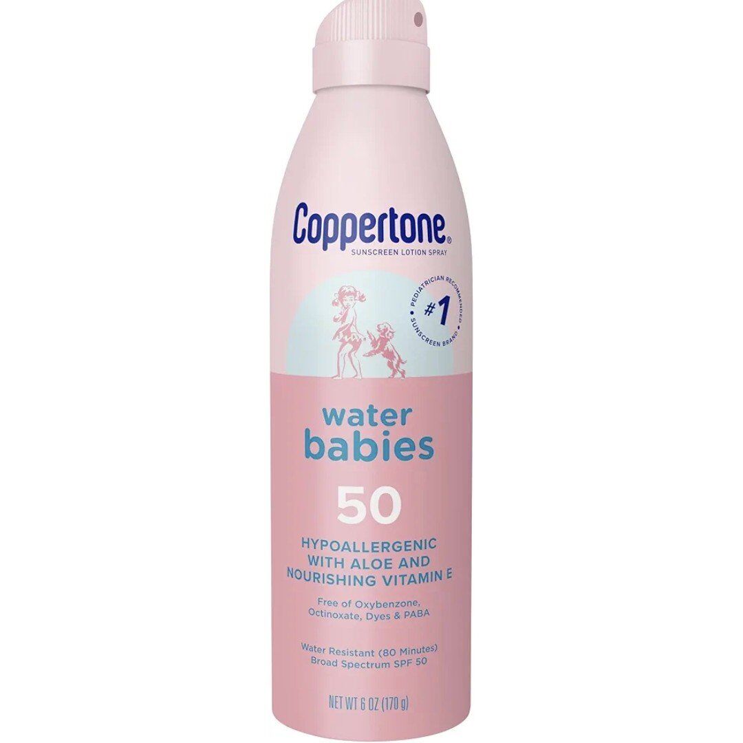 Coppertone Water Babies Sunscreen Spray SPF 50