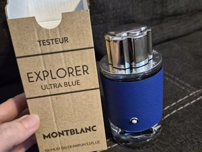 New authentic Cologne. Montblanc Explorer Ultra Blue EDP Spray 3.3 oz (100 mL) Men's Fragrance