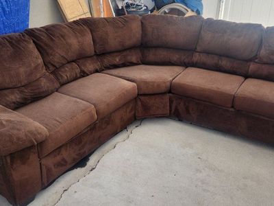 Brown Sectional Couch